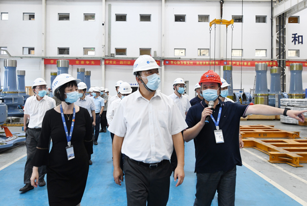 杭州市副市长柯吉欣一行调研抖圈股份